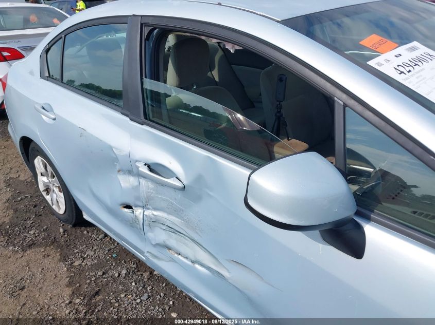 2012 Honda Civic Lx VIN: 19XFB2F56CE085361 Lot: 42949018