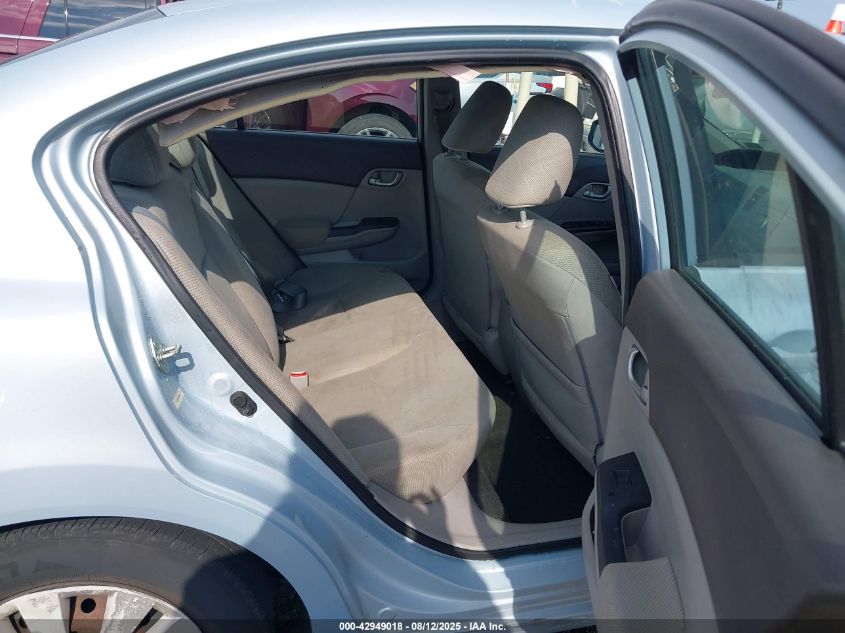 2012 Honda Civic Lx VIN: 19XFB2F56CE085361 Lot: 42949018