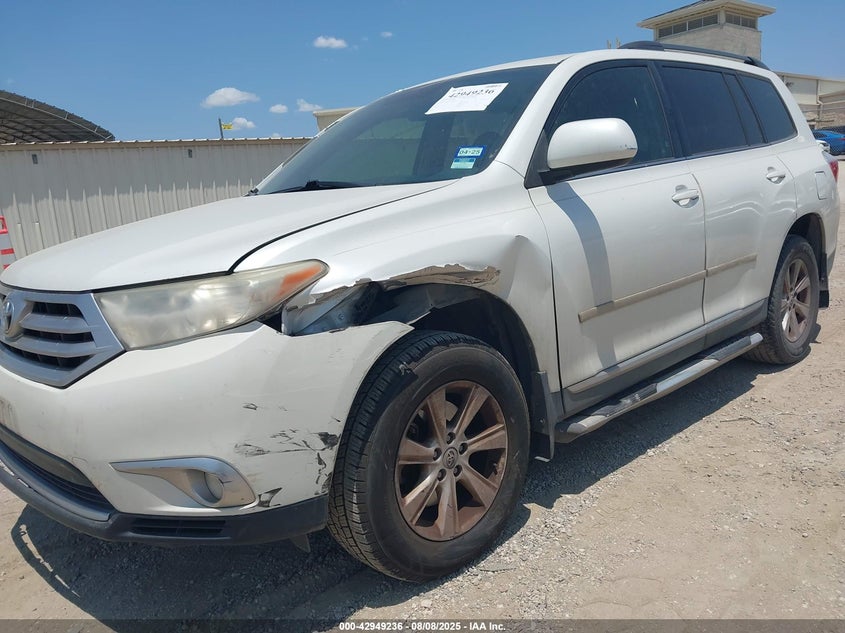 2012 Toyota Highlander Se V6 VIN: 5TDZK3EH3CS070966 Lot: 42949236
