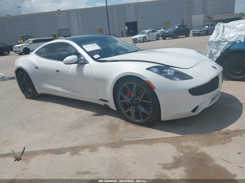 2018 Karma Revero white sedan hybrid 50GK41SA1JA000029 photo #1