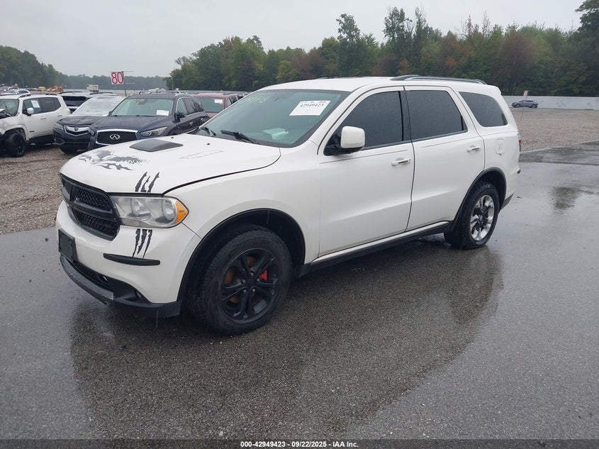 Vin: 1d4re2gg4bc707579, lot: 43443310, dodge durango express 20112