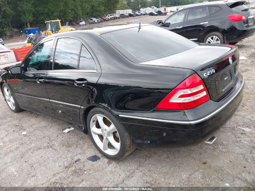 2006 Mercedes-Benz C 230 Sport