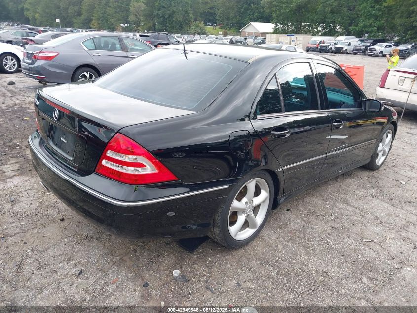 2006 Mercedes-Benz C 230 Sport