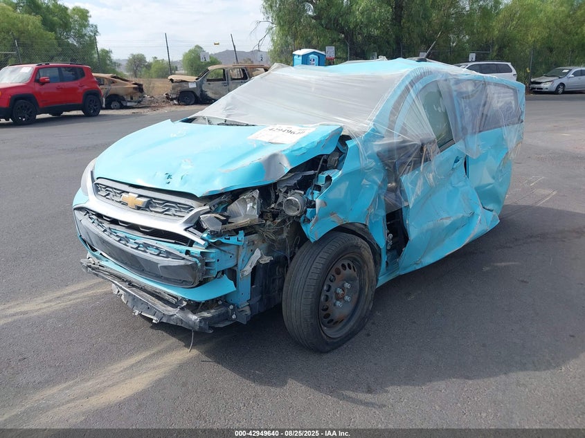 Vin: kl8cb6sa1mc737091, lot: 43443527, chevrolet spark fwd ls automatic 20212