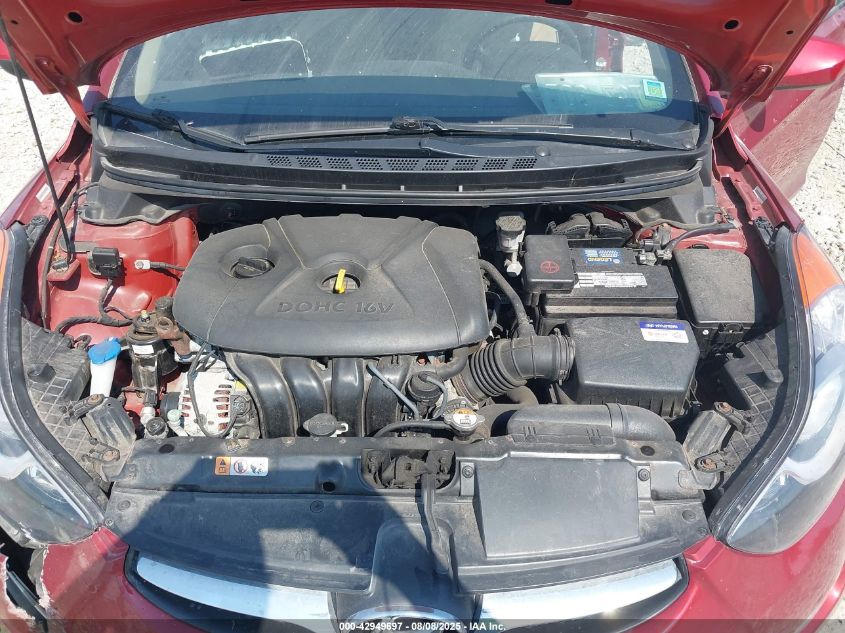 2012 Hyundai Elantra Gls (Ulsan Plant) VIN: KMHDH4AE9CU367855 Lot: 42949697