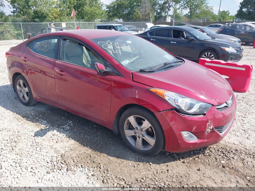 KMHDH4AE9CU367855 2012 Hyundai Elantra Gls (Ulsan Plant) auction photo 1