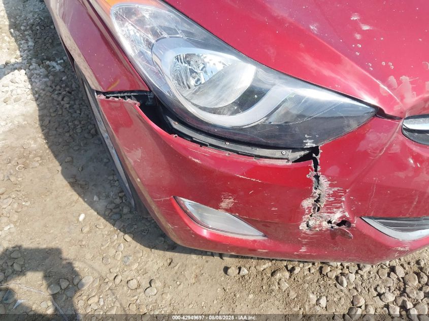 2012 Hyundai Elantra Gls (Ulsan Plant) VIN: KMHDH4AE9CU367855 Lot: 42949697