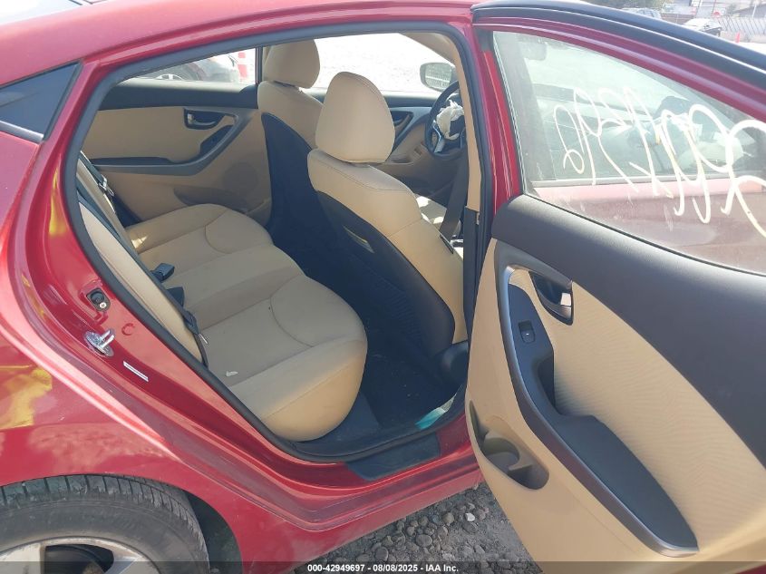 2012 Hyundai Elantra Gls (Ulsan Plant) VIN: KMHDH4AE9CU367855 Lot: 42949697