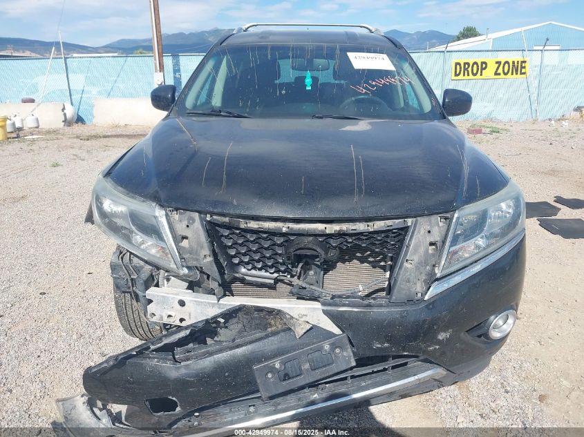 2016 Nissan Pathfinder Sv VIN: 5N1AR2MM6GC602232 Lot: 42949974