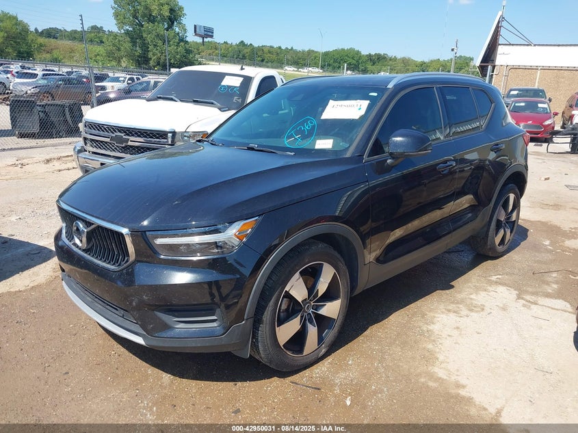 2020 Volvo Xc40 T5 Momentum black other gasoline YV4162UK7L2196521 photo #3