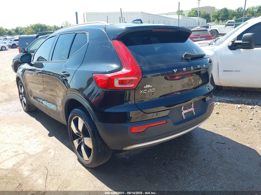 2020 Volvo Xc40 T5 Momentum black other gasoline YV4162UK7L2196521 photo #4