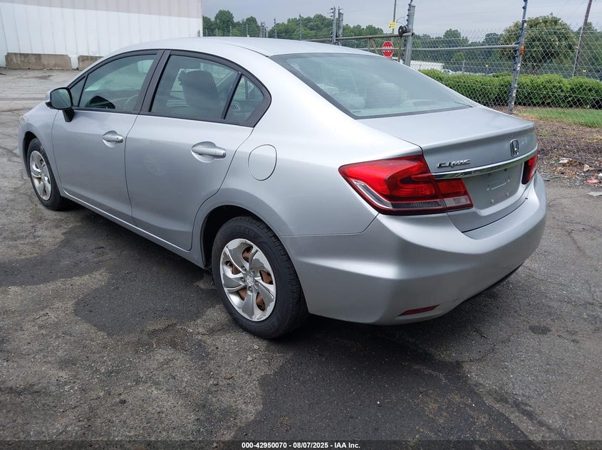 2013 HONDA CIVIC LX 2HGFB2F55DH565852