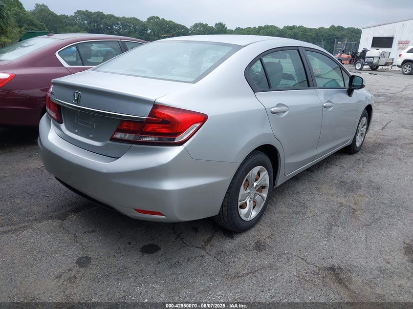 2013 HONDA CIVIC LX 2HGFB2F55DH565852