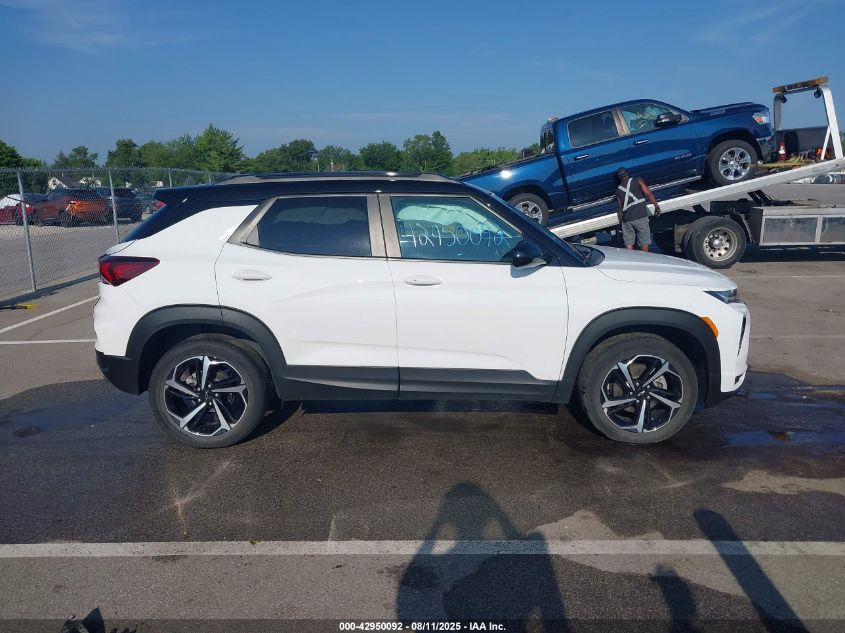 2022 Chevrolet Trailblazer Awd Rs VIN: KL79MUSL2NB058842 Lot: 42950092