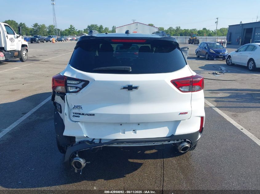 2022 Chevrolet Trailblazer Awd Rs VIN: KL79MUSL2NB058842 Lot: 42950092
