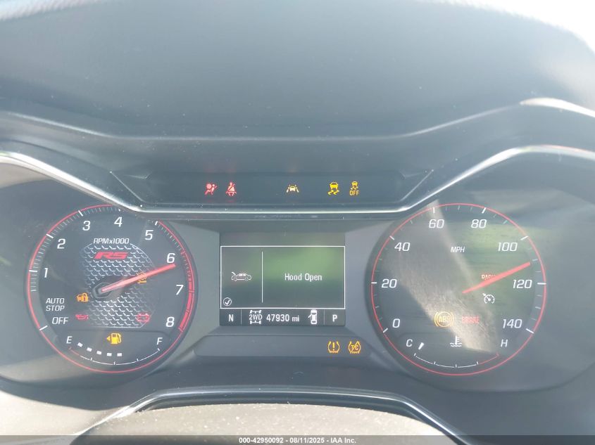 2022 Chevrolet Trailblazer Awd Rs VIN: KL79MUSL2NB058842 Lot: 42950092