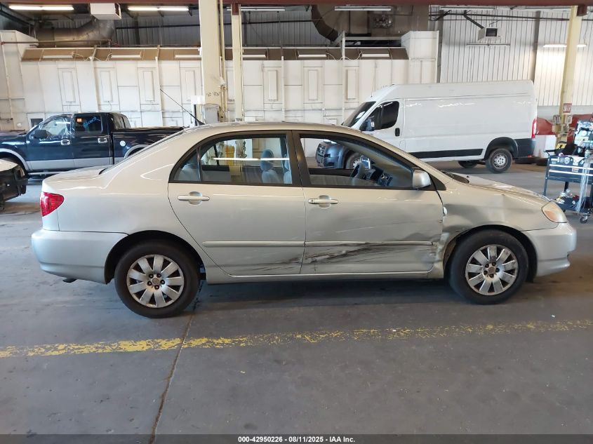 2003 Toyota Corolla Le VIN: 1NXBR38E63Z161817 Lot: 42950226