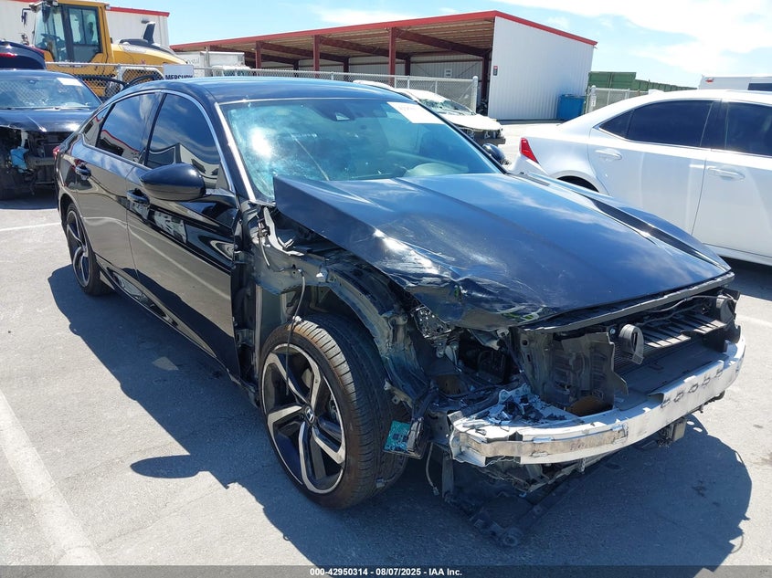 1HGCV1F3XNA046637 2022 Honda Accord Sport auction photo 1