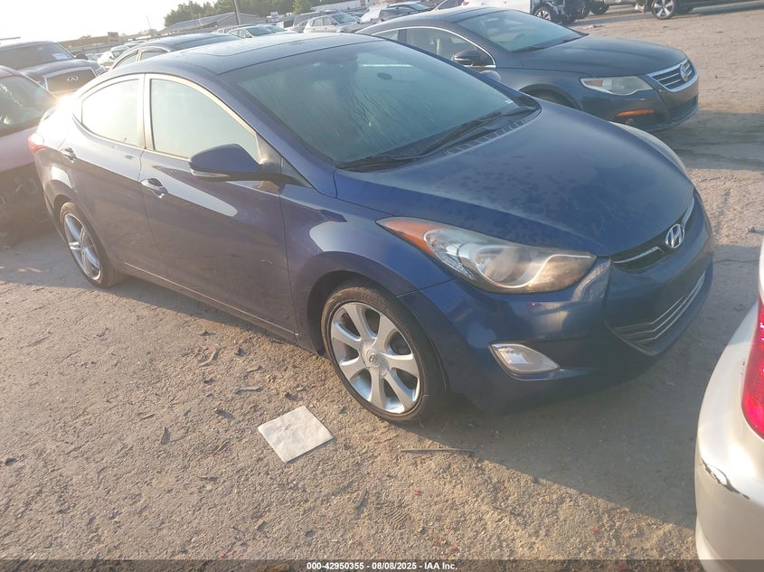 2013 HYUNDAI ELANTRA LIMITED - KMHDH4AE1DU671702