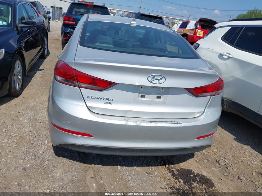 2017 HYUNDAI ELANTRA SE - KMHD74LF6HU095345