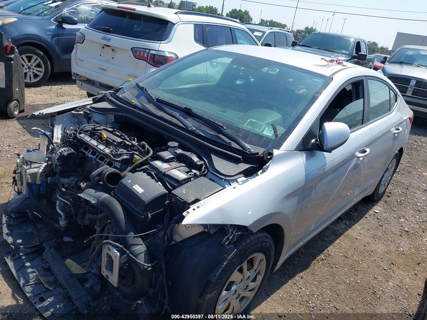2017 HYUNDAI ELANTRA SE - KMHD74LF6HU095345