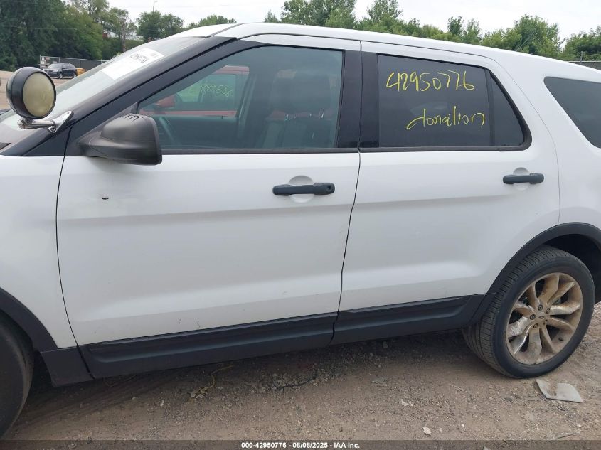 2014 Ford Police Interceptor VIN: 1FM5K8ARXEGB80349 Lot: 42950776