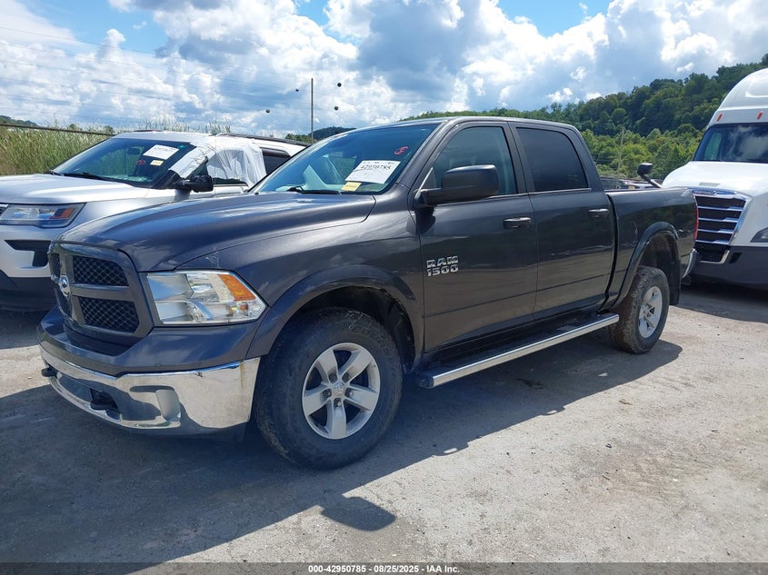 Vin: 1c6rr7lg9gs134414, lot: 43444672, ram 1500 slt 20162