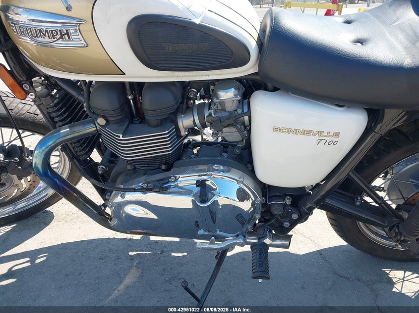2016 TRIUMPH MOTORCYCLE BONNEVILLE T100 - SMT910K17GT728838