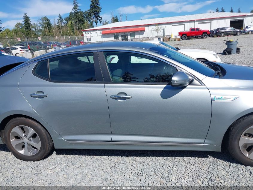 2016 Kia Optima Hybrid VIN: KNAGM4ADXG5096189 Lot: 42951043