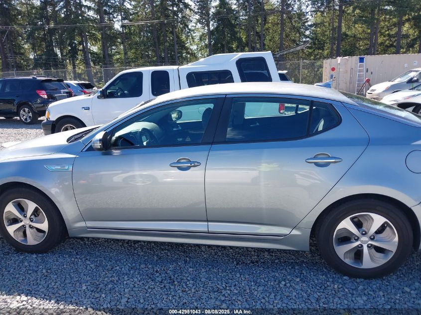 2016 Kia Optima Hybrid VIN: KNAGM4ADXG5096189 Lot: 42951043