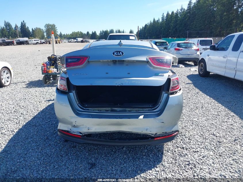 2016 Kia Optima Hybrid VIN: KNAGM4ADXG5096189 Lot: 42951043