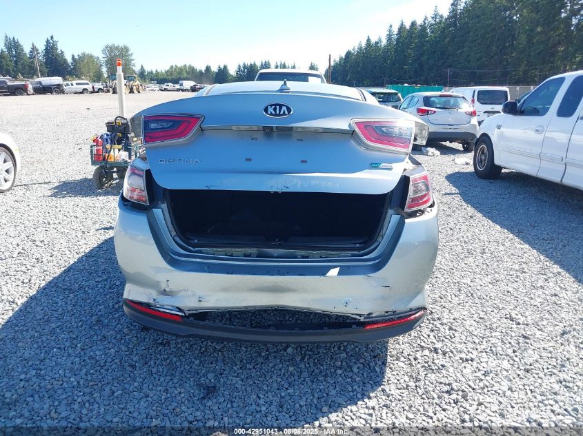 2016 Kia Optima Hybrid VIN: KNAGM4ADXG5096189 Lot: 42951043