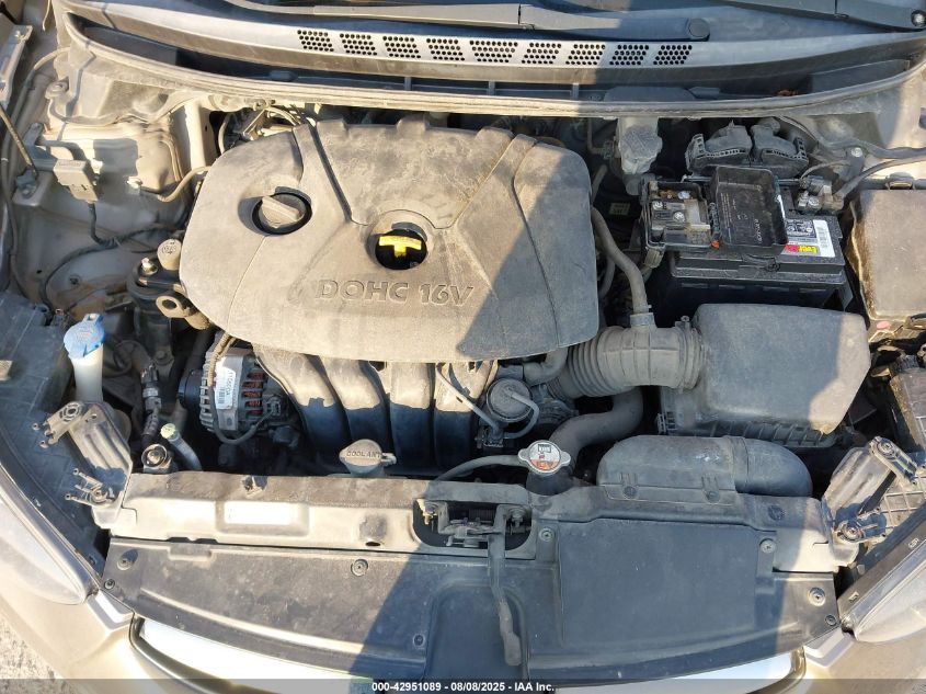 2013 Hyundai Elantra Gls VIN: 5NPDH4AE6DH449235 Lot: 42951089