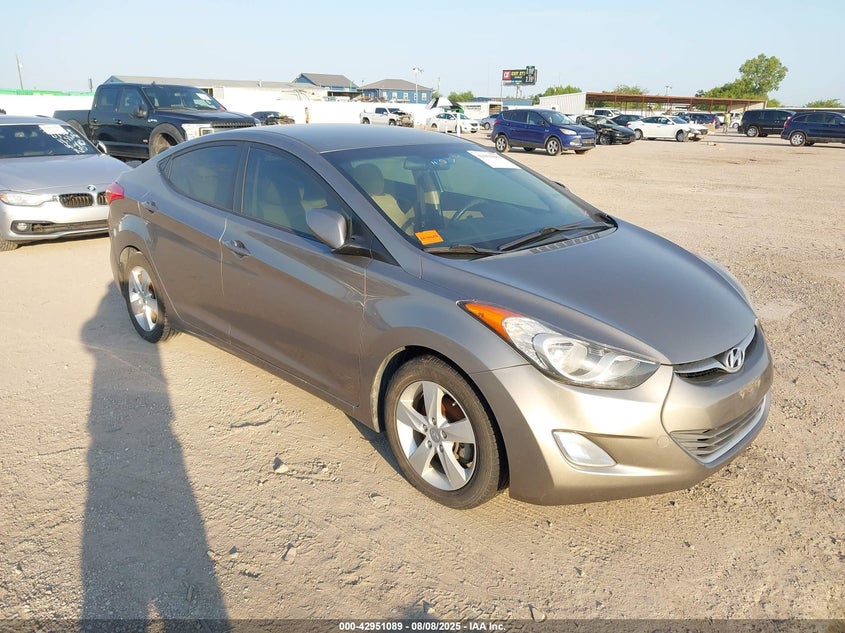 2013 HYUNDAI ELANTRA GLS - 5NPDH4AE6DH449235