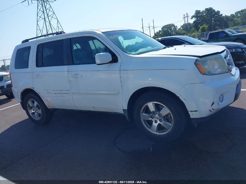 2011 Honda Pilot Ex-L VIN: 5FNYF3H57BB038915 Lot: 42951122