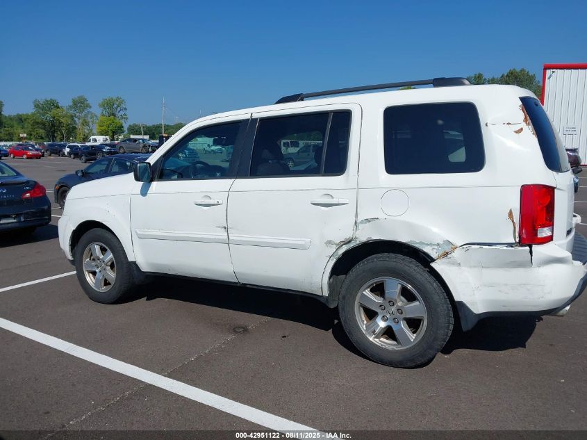 2011 Honda Pilot Ex-L VIN: 5FNYF3H57BB038915 Lot: 42951122