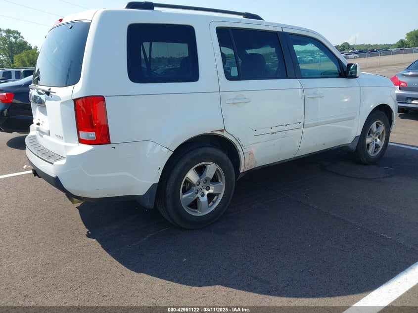 Vin: 5fnyf3h57bb038915, lot: 43445009, honda pilot ex-l 20114
