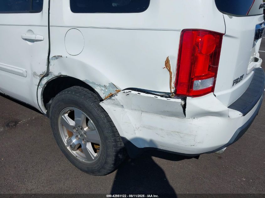 2011 Honda Pilot Ex-L VIN: 5FNYF3H57BB038915 Lot: 42951122