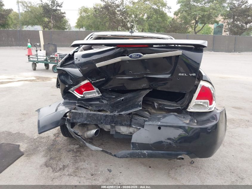 2008 Ford Fusion Sel VIN: 3FAHP081X8R27160 Lot: 42951124