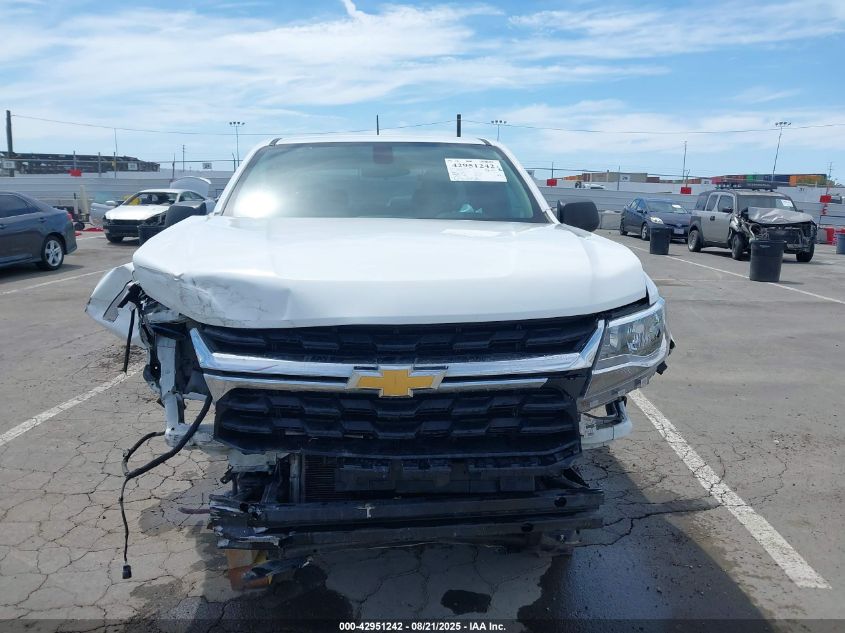 2021 Chevrolet Colorado 2Wd Long Box Wt VIN: 1GCHSBEA9M1137030 Lot: 42951242