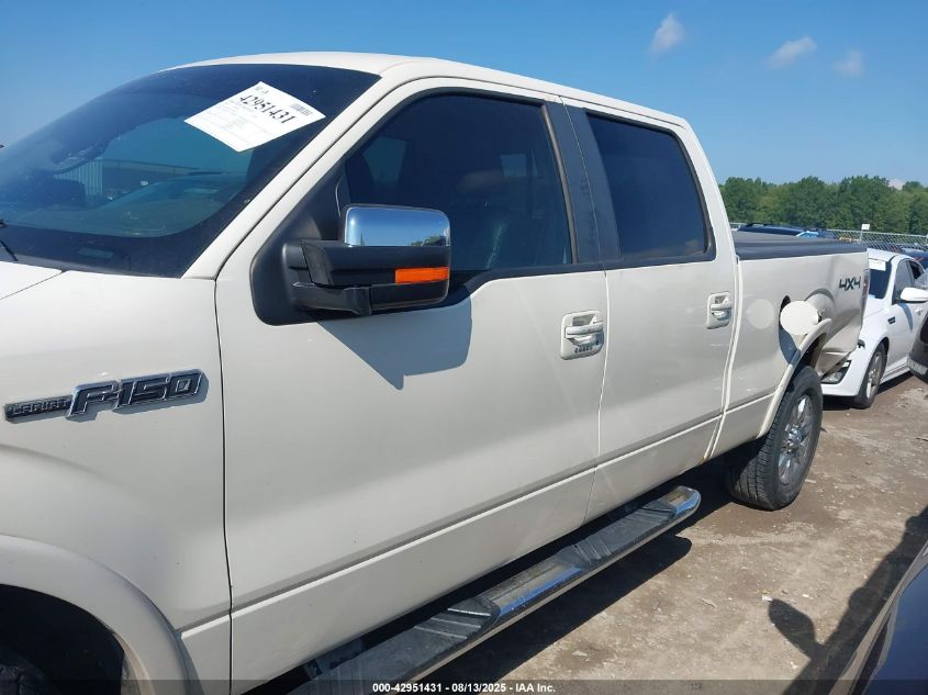 2009 Ford F-150 Lariat VIN: 1FTPW14V19FA29090 Lot: 42951431