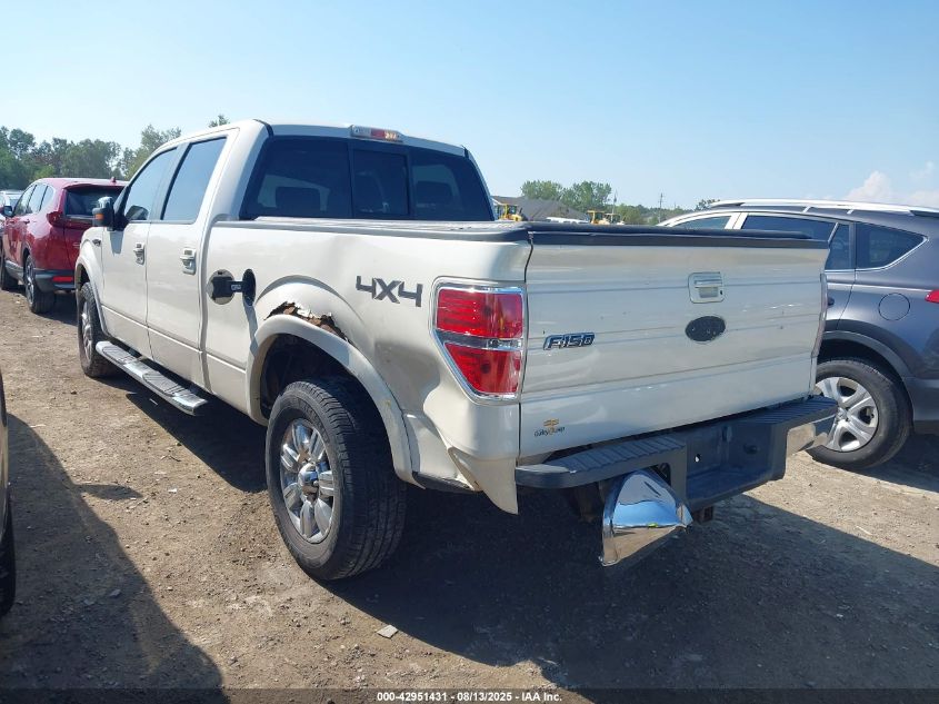 2009 Ford F-150 Lariat VIN: 1FTPW14V19FA29090 Lot: 42951431