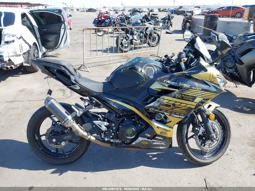 VIN JKAEXKH19PDAM6744 2023 KAWASAKI EX400