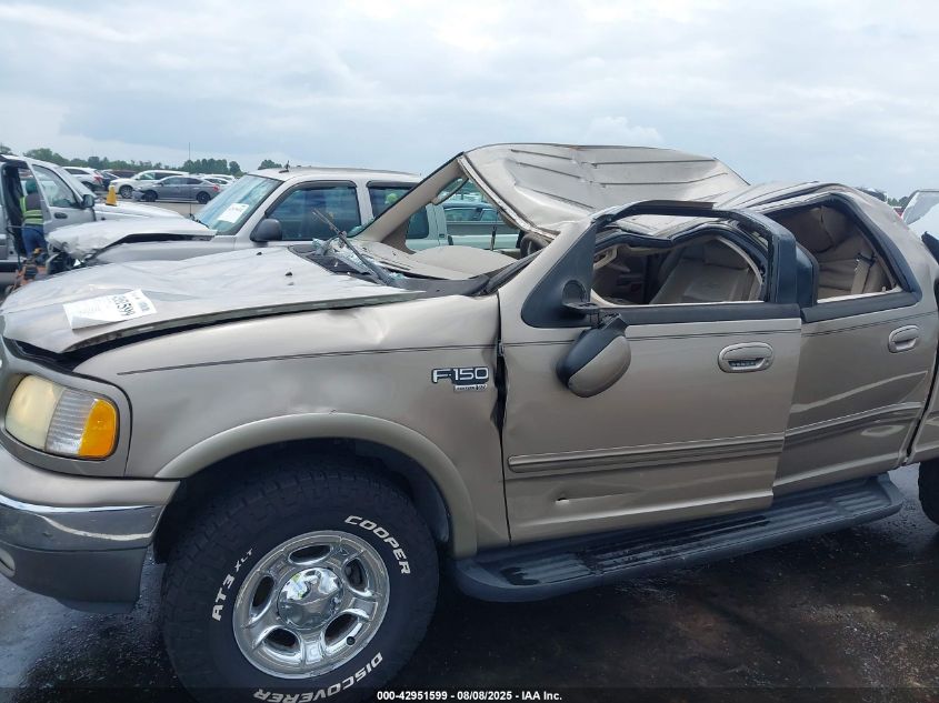 2003 Ford F-150 Lariat/Xlt VIN: 1FTRW08613KA21012 Lot: 42951599