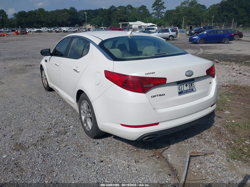 Vin: knagm4a78d5382578, lot: 43445743, kia optima lx 20133