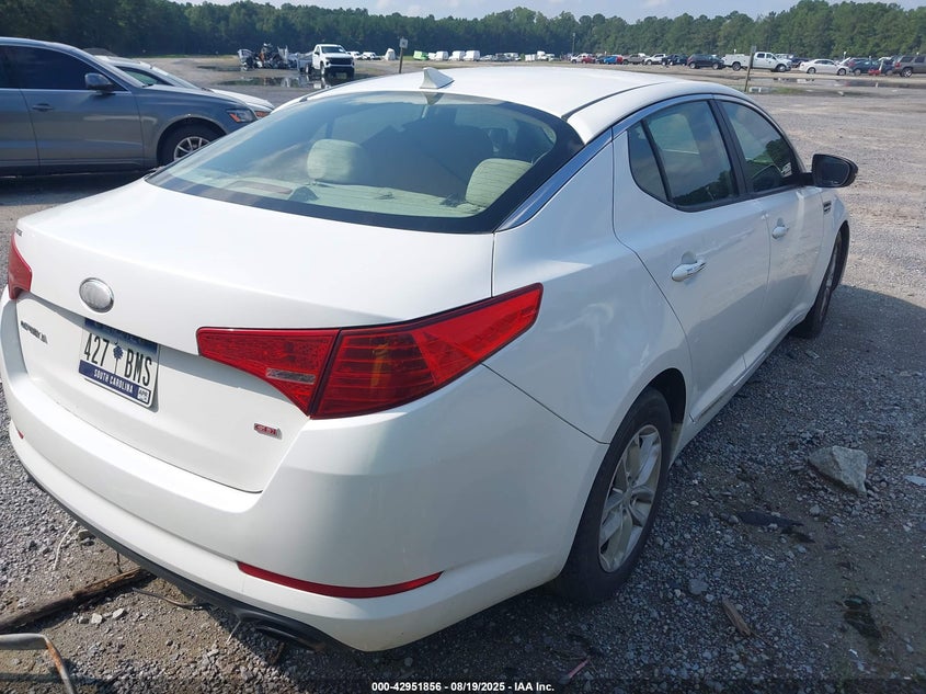 Vin: knagm4a78d5382578, lot: 43445743, kia optima lx 20134
