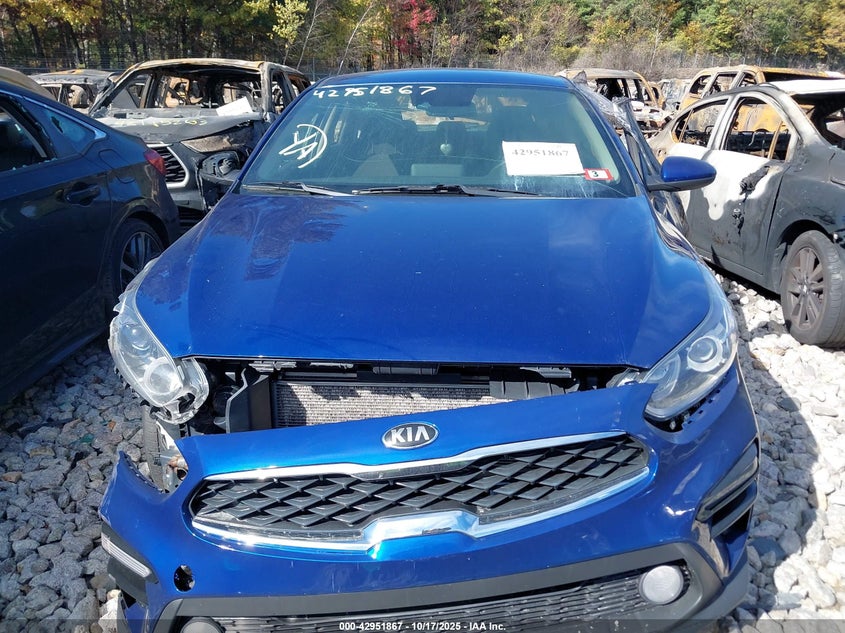 2021 Kia Forte Lxs VIN: 3KPF24AD4ME376131 Lot: 42951867