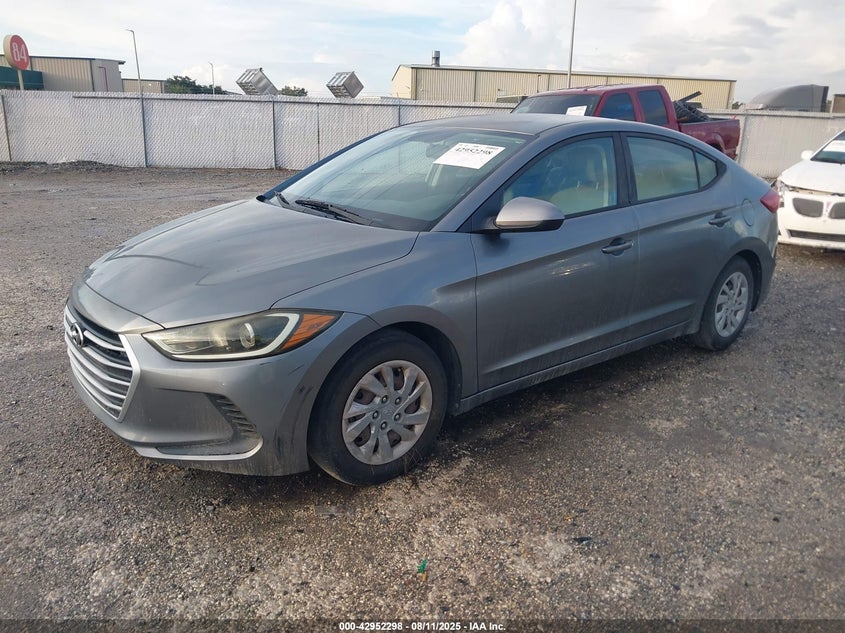 2017 HYUNDAI ELANTRA SE - KMHD74LF3HU074968
