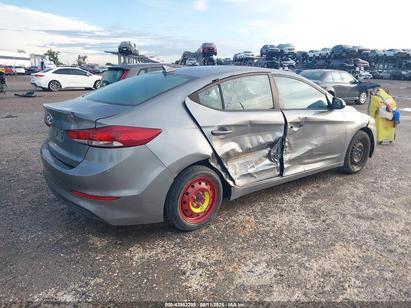 2017 HYUNDAI ELANTRA SE - KMHD74LF3HU074968