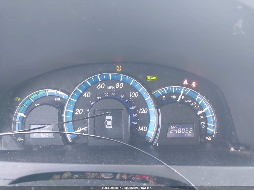 2012 Toyota Camry Hybrid Xle VIN: 4T1BD1FK1CU051589 Lot: 42952337